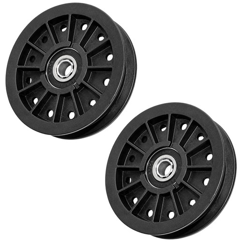 Qty flat idler pulley fits - qty,